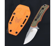 Benchmade Butterfly fixed straight knife with K sheath